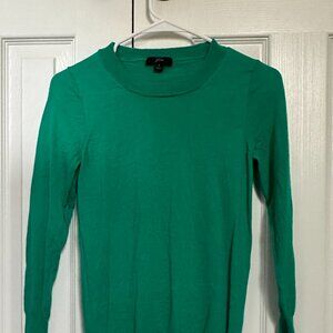 J.Crew Green Sweater
